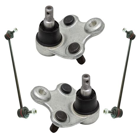 4 Piece Suspension Kit Lower Ball Joints W Sway Bar End Links New EBay