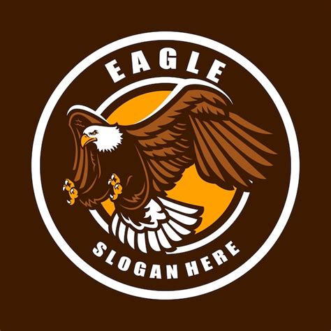 Premium Vector Eagle Logo For A Sport Team