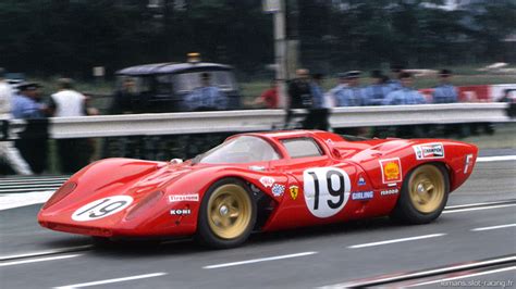 Slot De Grenier La Ferrari 312P N19 MMK Des 24 Heures Du Mans 1969