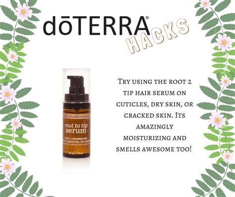 Find out if the doterra root to tip serum is good for you! Pin on doTERRA Hacks
