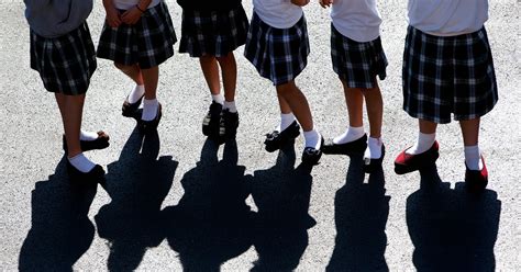 Schoolgirls Are Wearing Shorts Under Their Skirts
