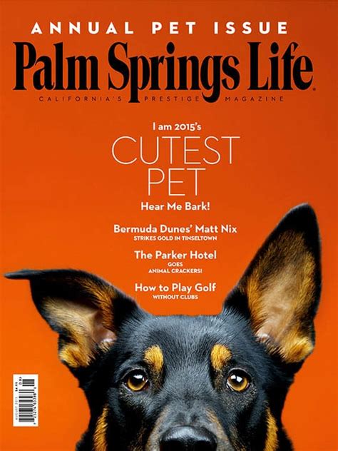 Palm Springs Life Magazine Covers