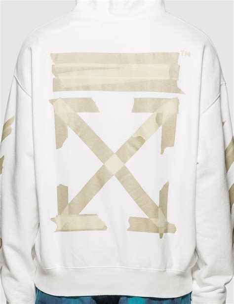 Off White™ Tape Arrows Over Hoodie Hbx Globally Curated Fashion