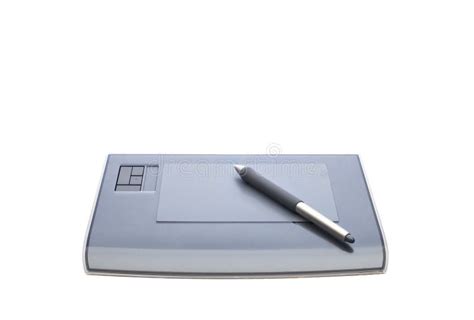 Graphic Tablet And Pen Stock Image Image Of Digital Accuracy 5873011