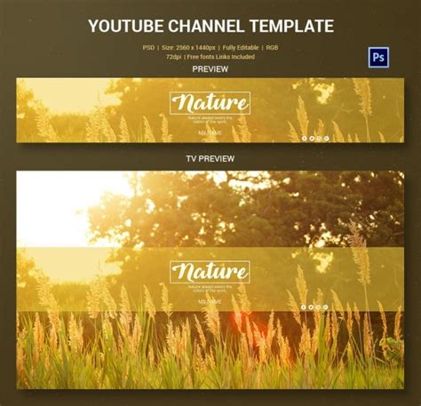 47 Youtube Banner Templates Psd Free And Premium Templates