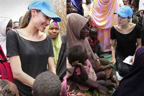 Photos Of Angelina Jolie In Kenya At Somalia Refugee Camp Popsugar