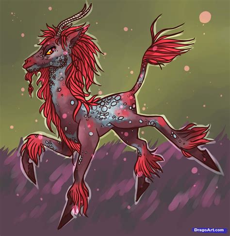 How To Draw A Kirin Step By Step Concept Art Fantasy Free Online