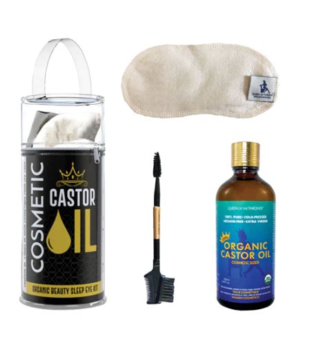 Organic Cosmetic Castor Oil Kit Beauty Sleep Kit Queen Of The Thrones