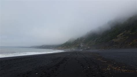 Black Sands Beach At Shelter Cove California Rtravel