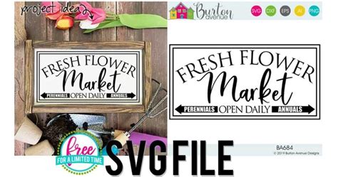 Quality fresh flowers by interflora florists in burton on trent. Fresh Flower Market SVG File - Burton Avenue in 2020 ...