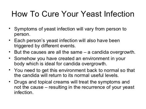 Male Yeast Infection Cures