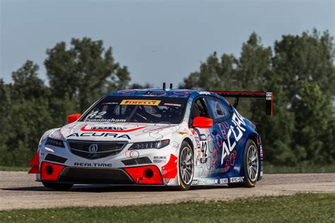 Lapping Gingerman Raceway In An Acura Tlx Gt Race Car