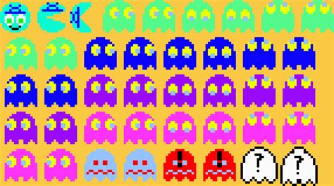 Custom Pac Man Sprites Pixel Art Maker