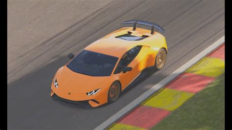 Lamborghini Hurac N Performante Circuit De Spa Francorchamps