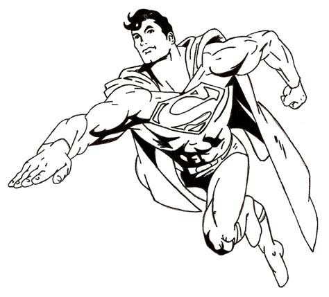 10 Mewarnai Gambar Superman