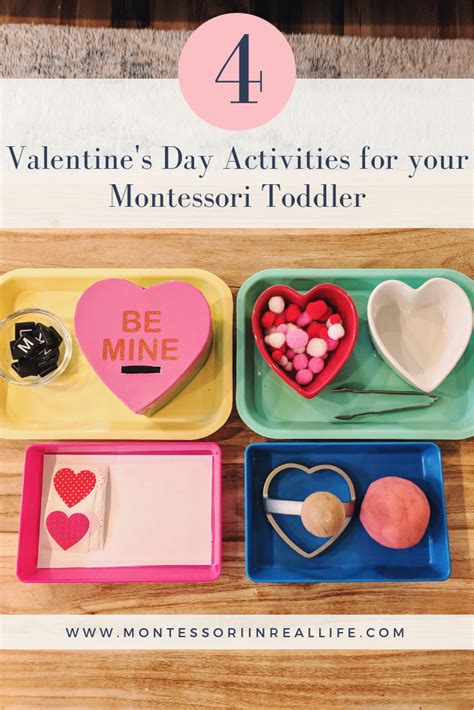 A Montessori Toddler Valentines Day Montessori Toddler Valentines