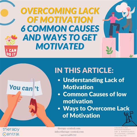 Overcoming Lack Of Motivation 6 Common Causes And Ways To Get