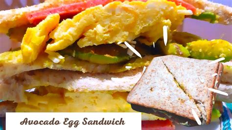 Best Avocado Egg Sandwich Ala Cafe By Mami Any Sandwich Alpukat Telur YouTube
