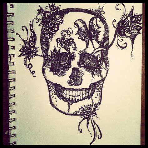 Check spelling or type a new query. Celebrating Spooky Season with a new Skull Drawing ...