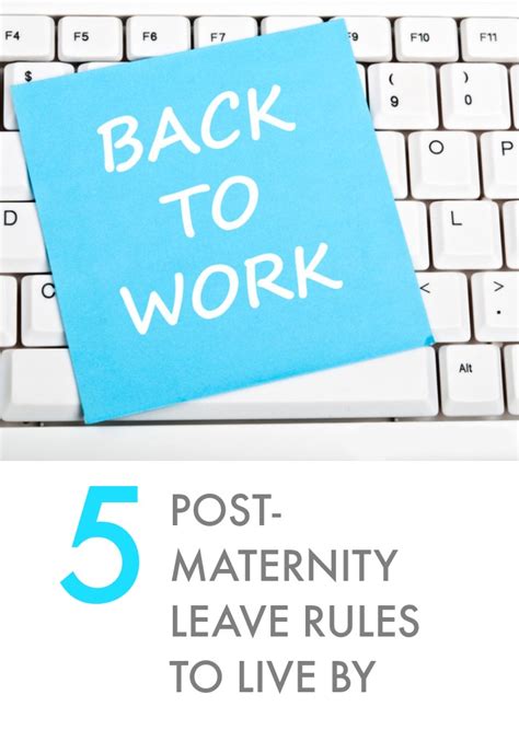 Returning To Work After Maternity Leave Again