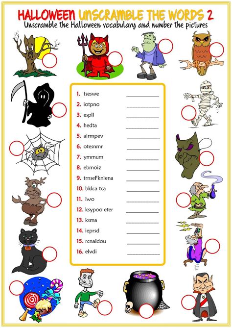 Vocabulário De Halloween Em Inglês