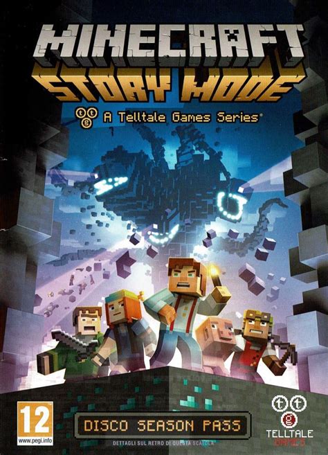 Minecraft Story Mode 2015 Box Cover Art Mobygames