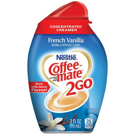 Coffee Mate 2go French Vanilla Concentrated Liquid Coffee Creamer 6 3