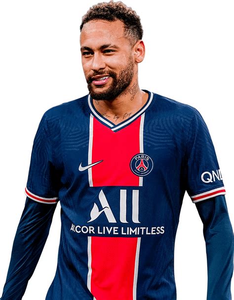 Neymar Paris Saint Germain Football Render Footyrenders