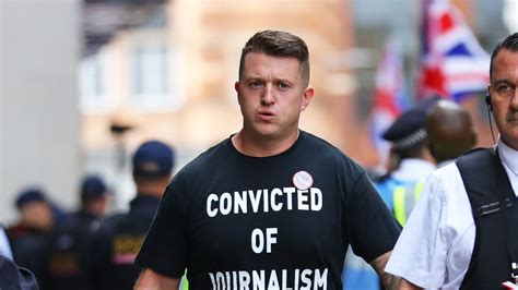 Tommy Robinson Sent Back To Jail For Contempt Of Court Uk News Sky News
