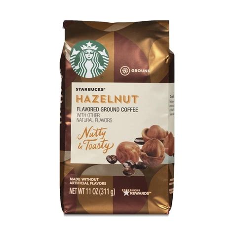 Starbucks Hazelnut Flavored Ground Coffee G