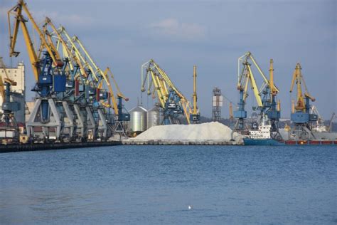Six Foreign Ships Remain Blocked In The Port Of Mariupol Railway Supply