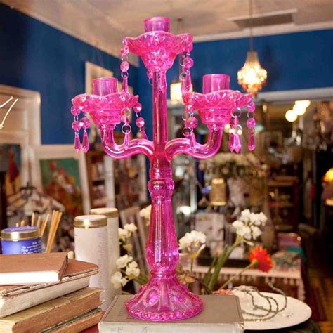 Pink Candelabra Decor Ideas