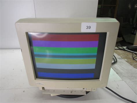 Vintage 14 Ast Computer Monitor Ast Vision 5l F562d Tested Ebay