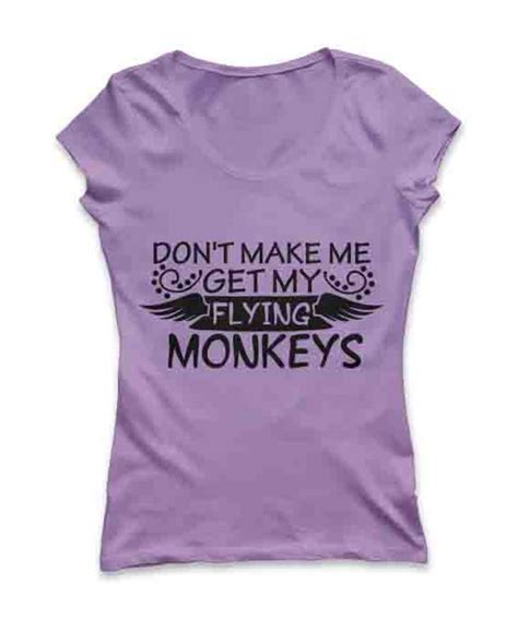 Dont Make Me Get My Flying Monkeys Svg Halloween Svg Etsy