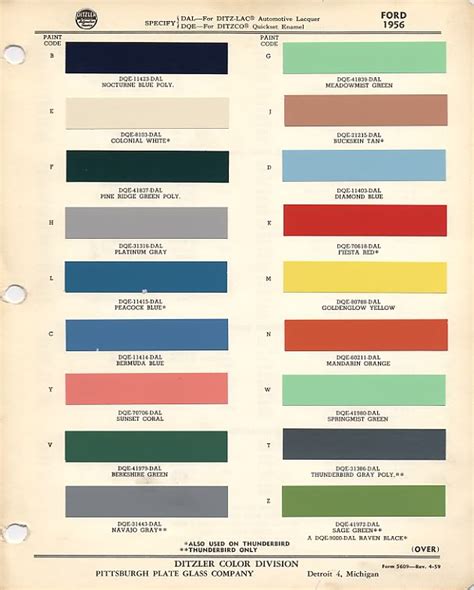 Mad For Mid Century Modern Paint Colors From 1956