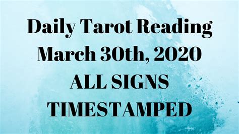Daily Tarot Reading March Th All Signs Youtube