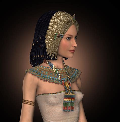 Egyptian Princess Digital Art By David Griffith Pixels