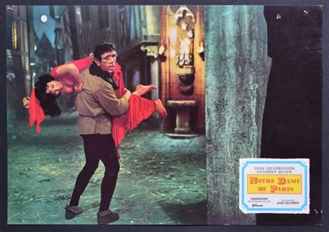 Notre Dame De Paris Original Lobby Card Of The Movie France Italy 1956 For Sale At Pamono