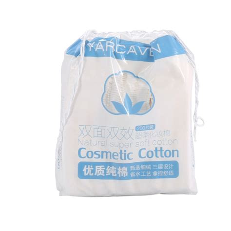200 Pcs Makeup Remover Wipe Cotton Pads Cosmetic Cotton Facial Cleansing Cotton Ultra Soft