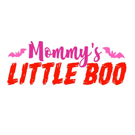 Mommys Little Boo Halloween Free Svg File Svg Heart