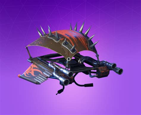 Check out the skin image, how to get & price at the item shop, skin styles, skin set, including its pickaxe, glider, & wrap! Fortnite Rusty Rider Glider - Pro Game Guides