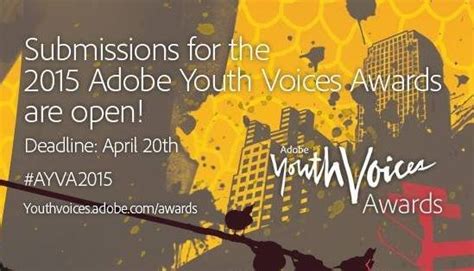 adobe youth voices awards and youth venture collaboration