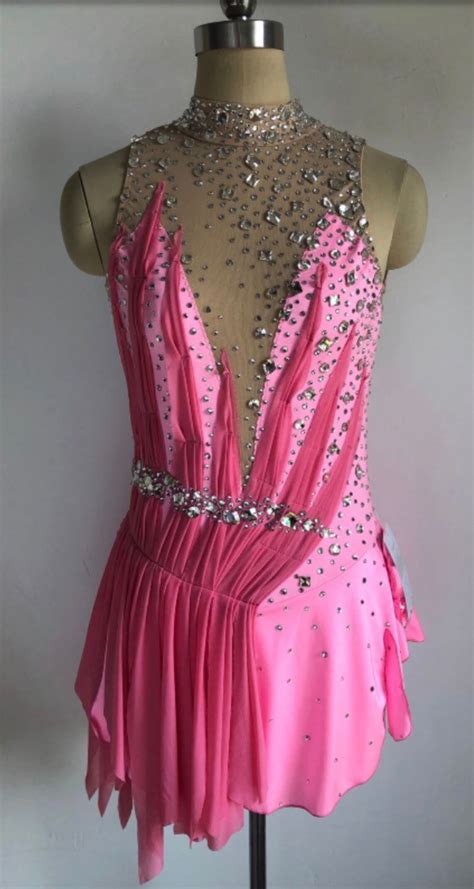 Pink Skating Dress Amazing Skating Dress Beautiful And Etsy