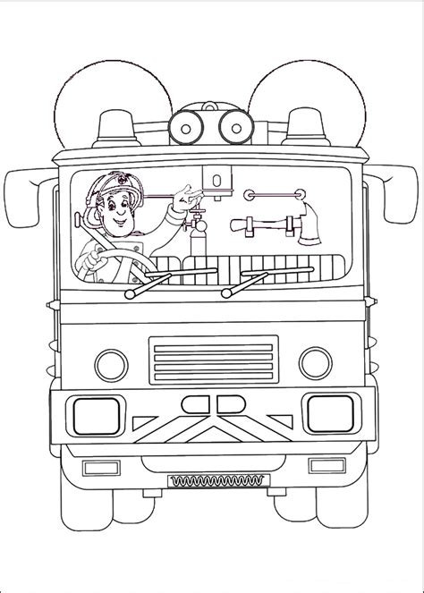 Discover coloring pages inspired by fireman sam. Fireman Sam Coloring Pages