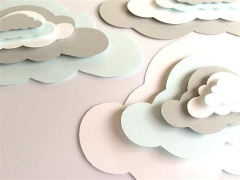 2024 Best Of 3d Clouds Out Of Paper Wall Art