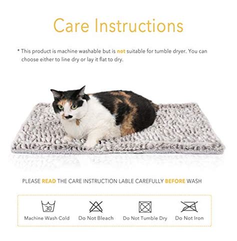 Self Heating Cat Pad Self Warming Cat Bed 275 X 185 Thermal Cat Mat