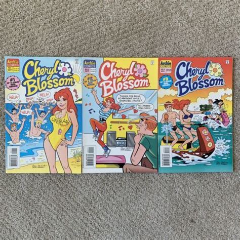 Cheryl Blossom 1 3 1995 Comic Complete Set Archie Betty Veronica 4612560442