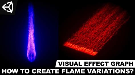 Unity3d Vfx Graph How To Create Flame Variations With Visual Effect