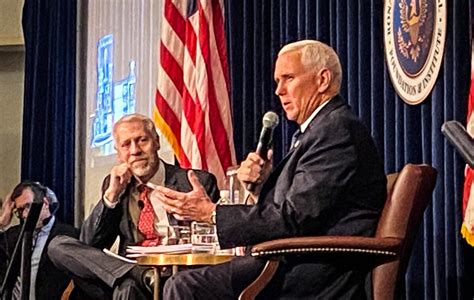 Mike Pence Debuts New Book At Reagan Presidential Library