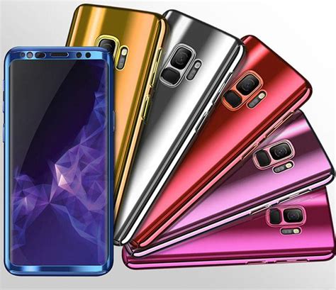 360 Plating Phone Case Slim Mirror Full Coverage Samsung Galaxy Note 8